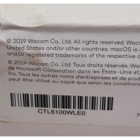 Wacom Intuos CTL-6100WL Creative Pen Tablet Bluetooth Pistachio w/ Box - Tested - Picture 14 of 14